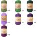 3mm Macrame Craft Cord - 250g Colored Soft Polyester DIY Line for Wall Hanging, Bag, Basket - Crochet and Knitting Yarn (1217) - Buy Online on GoSupps.com