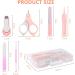 Vicloon Baby Nail Care Kit - 6Pcs Manicure Set for Newborn, Infant, Toddler - Pink - Buy Online on GoSupps.com