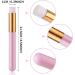 Molain Eyelash Shampoo Brushes - 2 Pieces Nose-Pore Deep Cleaning Face Brushes for Eyelash Extensions - Pink & White - Buy Online on GoSupps.com