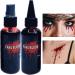 Horror Cosplay Blood - 60ml Realistic Makeup Washable Halloween Gel Special Effect Liquid Costume Kit Accessory | Creepy Prop For Masquerade Theater Show Short Sal - Buy Online on GoSupps.com