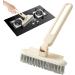 Crevice Brush Multi-Function Rotating Crevice Brush Kitchen Toilet Stove Brush Bathroom Tile Brush Cleaning Brush with Clip Scraper No Dead Angle Cleaning Brush Creamy - Buy Online on GoSupps.com