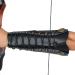 TOPARCHERY Handmade Leather Arm Guard & Shooting Glove - Adjustable for Hunting and Shooting - Medieval Bracer in Black - Buy Online on GoSupps.com