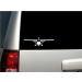 White Cessna 172 Skyhawk Decal Set - Made in USA | Appalachian Decals - Buy Online on GoSupps.com