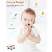 Akolik Teething Toy for Babies 0-6 6-12 Months | BPA-Free Silicone Teether with Wooden Ring | Chewable Rudder Design - Buy Online on GoSupps.com
