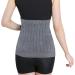 Soft Warm Knit Compression Back Brace | Lumbar Support Waist Trimmer | Pain Relief & Surgical Recovery (Grey L: 35-42 - Buy Online on GoSupps.com