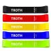 TROTH Resistance Bands Set - Resistance Band Women Booty Exercise Band Resistance Bands Set Men Home Gym Strength Training Equipment Fitness Accessories for Pilates Squat Yoga & Pull Up Workout Green Blue Yellow Red Black