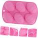 PRETYZOOM De para Gelatinas Popular Candy Molds Silicone Baking Pans Hand Decor Egg Mold Silicone Sweet Mould Chocolate Making Mold Easter Egg Candy Ice Manual Red Chocolate Eggs medium Red - Buy Online on GoSupps.com