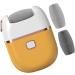 Electric Foot Scrubber File | Rechargeable Foot File with 2 Adjustable Speed | Callus Remover Tools for Dead Skin Removal - Portable Electronic Pedicure Tools for Home Pedicure and Podiatry Yellow - Buy Online on GoSupps.com