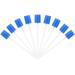 Oral Disposable Pack of Blue Care Sponge Sticks Tip Care Oral 100 by Tools & Home Improvement LCw883 As Shown One Size