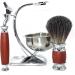 Shop Lefeda Simply Men's Razor Set - Fashionable Safety Razor Pure Roof Hair Brush Foam Soap Bowl Holder 15x20cm - International Shipping Available - Buy Online on GoSupps.com