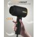 1875W Travel Ionic Hair Blow Dryer with Diffuser for Constant Temperature Hair Care - Black - Buy Online on GoSupps.com