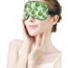 Pot Leaves Weed Funny Eye Mask | Soft Blindfold with Adjustable Strap for Sleep & Travel - Buy Online on GoSupps.com