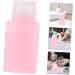SKISUNO Nail Polish Remover Dispenser Push down Gel Nail Polish Nail Gel Polish Nail Polish Remover Dispenser Pump Mini Water Dispenser Travel Cotton Ball Plastic Bottle Pink 6x5x13cm Pink - Buy Online on GoSupps.com