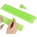 Veesper Braille Slate & Stylus - 4 Lines 28 Cells Portable Braille Writer for Blind School & Learning - Buy Online on GoSupps.com