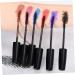 VINTORKY 6pcs Colored Mascara Ultra-fine Mascara Lady Mascara Makeup Mascara Gold Arabic Perfume Bottle Abs - Buy Online on GoSupps.com
