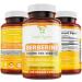 Simple-Organics Berberine 500mg (1000mg Per Serving) - 120 Capsules | Healthy Immune & Gastrointestinal Support - Buy Online on GoSupps.com