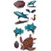 TAFLY 3D Transfer Tattoo - Fish Turtle Reptile Body Art Stickers (5 Sheets) - Buy Online on GoSupps.com