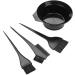 Hair Dye Color Brush and Bowl Set - 4pcs Hair Coloring Kit for Tinting, Dying, and Coloring - Includes Dye Brush, Comb, Mixing Bowl, and Tint Tool - Buy Online on GoSupps.com