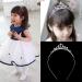Kids Flower Girl Children Wedding Prom Tiara Crown Headband - Kid Size Baby Princess Headband Girls Hair Band Hair Accessories - Silver - Buy Online on GoSupps.com