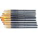 Transon 20pcs Art Painting Brush Set for Acrylic Watercolor Gouache - Ideal for Hobby, Crafts, Face Painting - Black - Buy Online on GoSupps.com