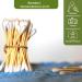 Bluefox Bamboo Cotton Swabs - 800 Biodegradable Vegan Ear Sticks | Eco-Friendly Q Tips | Sustainable Cotton Buds Plastic-Free & Compostable - Buy Online on GoSupps.com
