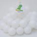 LittleTom 50 Plastic Baby Balls - 5.5cm Ball Pit Play Balls for Kids - White | International Shipping Available - Buy Online on GoSupps.com