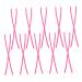 Baluue 1set Perm Rods for Women Hair Curler Spiral Hair Perm Rods Rosy 20pcs