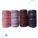 Coheali 12 Rolls Macrame Cotton Cord - Ideal for DIY Knitting Tinkering and Camping Projects - Versatile Yarn & Thread Rolls - Buy Online on GoSupps.com