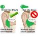 Akust Non-Invasive Noise Cancelling Soft Ear Caps - 12 Pairs - Green | International Shipping Available - Buy Online on GoSupps.com