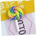 FOYTOKI 12 Pieces Pacifier Charms Rainbow Caramel Candy Lollipop DIY Lollipop Candy Lollipop Candy Jelly Candy Clay Pendant Lollipop - Buy Online on GoSupps.com