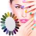 Shop Lytivagen Transparent Nail Art Display Cards - 20 PCs Color Tip Exhibition for Nail Exercises & Showcases - Buy Online on GoSupps.com