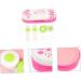 Iwowhero Double-Sided Glasses Case & Terrarium for Kids - Travel Contact Lens Holder & Tweezers - Pink 16.5x7x5.5cm - Buy Online on GoSupps.com