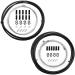 ONGHSD 2 in 1 Universal Bike Shifter Cable Kit & Bike Brake Cable Kit Bicycle Shifter Cable Housing Road Bike Brake Cable Set for Mountain Bike Road Bike Folding Bike