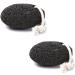 Extra Large Pumice Stones for Pedicure - 2 Pack Callus Remover | Volcanic Lava Foot Care | International Shipping - Buy Online on GoSupps.com