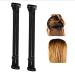 ZMMG Foxy Eyes Lift facelift bands with clips immediate face lift invisible hairpin to remove eye fish (A black)