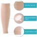 Calf Compression Sleeves 20-30mmHg Medical Grade - Footless Stockings for Shin Splint, Varicose Vein, Edema - Beige XXL - Buy Online on GoSupps.com