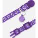 Taglory Reflective Cat Collar with Safety Clasp & Bell - Adjustable 2-Pack for Kittens & Cats (19-32cm Purple) - Safe & Stylish - Buy Online on GoSupps.com