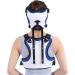 PEPDRO Neck Brace Collar | Adjustable Cervical Traction Device for Neck & Back Pain Relief | Effective Back Straightener - Buy Online on GoSupps.com