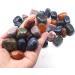 Buy 1000G Natural Polished Evil Eye Agate Crystals | Decorative Gemstones for Aquariums & Home D cor - Buy Online on GoSupps.com