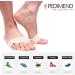 Pedimend Sesamoiditis Pain Relief Pads - Gel Pillows for Foot Care Midfoot Support & Orthopedic Shoe Inserts - Beige (2 Pairs) - Buy Online on GoSupps.com