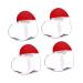 3 Ensembles Flacons De Gloss Forme De C ur Contenants Pratiques Pour Lip Balm Et Cosm tique 20 Pi ces * 3
