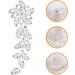 FRCOLOR bridal headwear bride headpieces for wedding bridal headpiece bridal rhinestone insert comb rhinestone headpiece alloy dinner party hair Comb - Buy Online on GoSupps.com