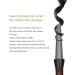 FARI Travel Hair Curling Iron & Mini Flat Iron 2-in-1 Kit - Ceramic Tourmaline Wands Heat Resistant Glove & Travel Pouch - Black - Buy Online on GoSupps.com
