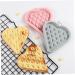 OUNONA 9 Pcs Mold Square Baking Mould Silicone Pans for Baking Chocolate Cortes Waffle Baking Pan Silicone Waffle Mould Heart Baking Pan Silicone Muffin Pan Lattice Silica Gel Products 12X11X1.6CMx3pcs Random Colorx3pcs - Buy Online on GoSupps.com
