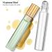 Buy 10Pcs Essential Oil Roller Bottles 10ml - Clear Glass Travel Size Refillable Containers for Oils & Perfumes - International Shipping Available - Buy Online on GoSupps.com