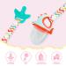 NiBaby Teething Pacifier Clip 6-Pack | Adjustable Length Safety Holder Strap | Premium Quality Modern Design | Unisex for Boys and Girls Teether | Colorful Zigzag - Buy Online on GoSupps.com