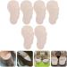 GLEAVI Compact Foot Pads - Self-Adhesive High Heel Inserts | Anti-Slip Stickers for Comfort & Support - 3 Pairs Replaceable Heel Pads - Buy Online on GoSupps.com