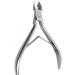 SENBACH Cuticle Cutters Professional Stainless Steel Cuticle Nippers and Nail Skin Remover Cuticle Trimmer for Manicure and Pedicure Tool Set (Silver)