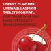 Buy Bayer Aspirin Low Dose 81 mg Chewable Tablets - Cherry Flavor Pain Reliever 216 Tablets (6 Pack) - International Shipping Available - Buy Online on GoSupps.com