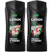 Lynx AFRICA REFRESHING Shower Gel - Pack of 2 - 17.6 Fl Oz.